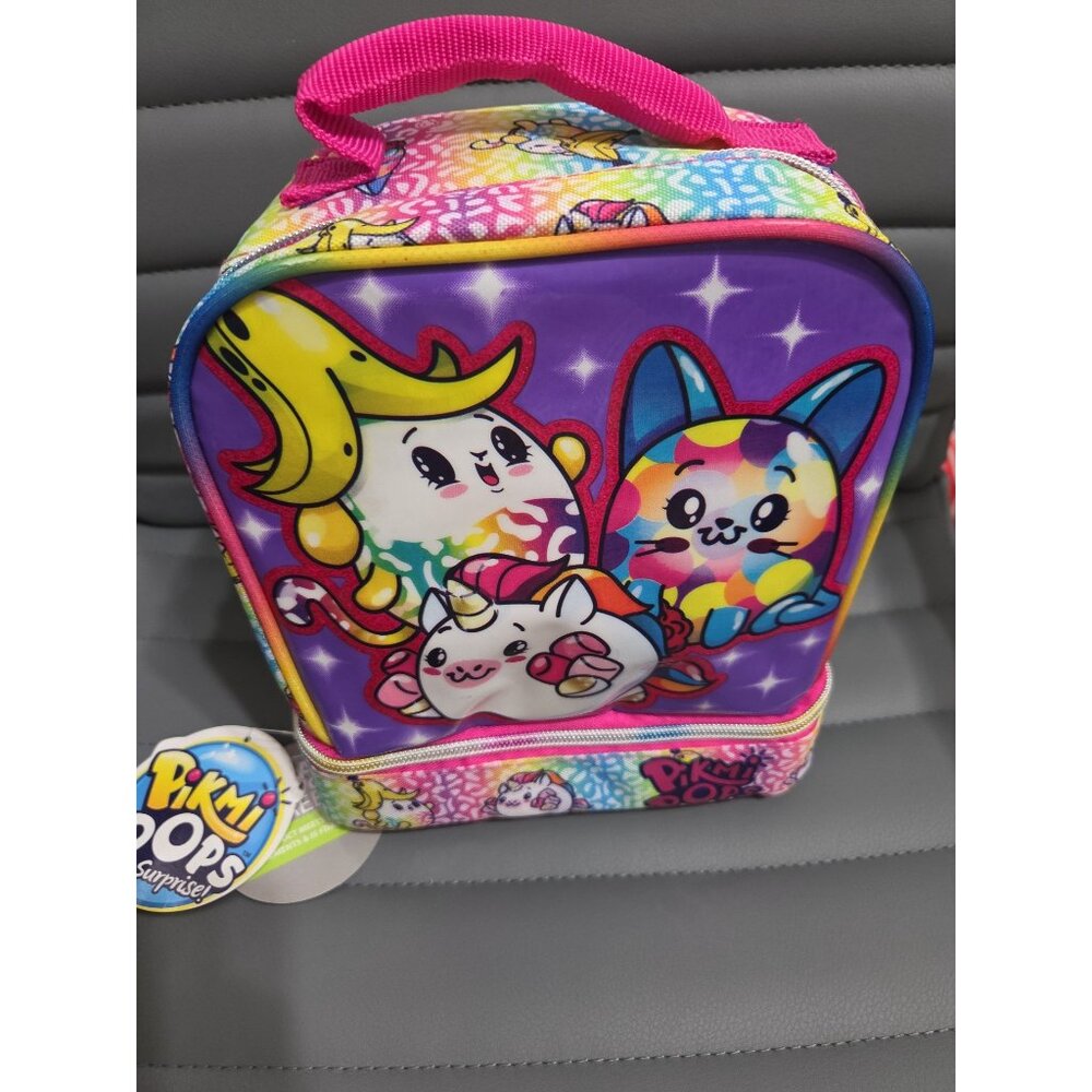 Pikmi Pops Dual Compartment Lunch Bag New